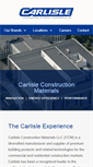 Mobile Screenshot of carlisleconstructionmaterials.com